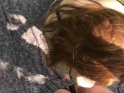 GARDEN ADVENTURE REAL COUPLE FUCKING OUTSIDE IN GARDEN -MoonLush 6/16