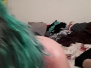 Daddy fucking my throat hard 14/16