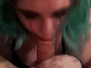 Daddy fucking my throat hard 15/16