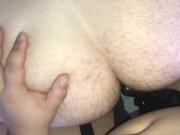 First Time Pegged!! Girlfriend Fucks Me & Makes Me Cum on Cam! Amateur BBW 9/16