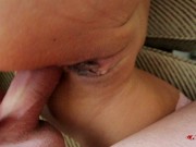 Anal cream and rimming with hot blonde. 12/16