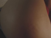 Red thongs in the night. One night stand 6/16