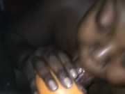 Dollar general manger getting head from @ebony.queen69 Instagram 7/16