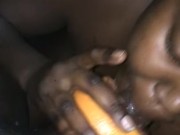 Dollar general manger getting head from @ebony.queen69 Instagram 9/16