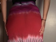 MILF in sun dress rides for creampie 1/16