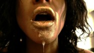 Close ups of woman peeing Porn is beautiful: foot fetish, peeing, drool, close-up, gold body-solveig