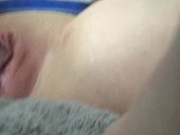 pumping and edging my throbbing clit to orgasm 9/16