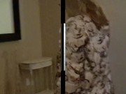 Heather First Video Showing Face- Hubby Filming 9' Fat Cock- Preview 1/16