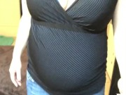 Pregnant redhead strips and makes you want more 3/16