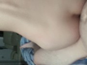 18 year old college girl wakes her boyfriend up for a morning fuck 1/16