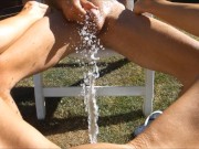 Sexy Girl meine erste Pissen Compilation 10 Minuten Natursekt #Glowup2018 16/16