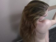 POV Hair Job Blowjob Cumshot in Hair Roleplay Video Hair Fetish 4/16