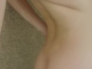 Redhead Teen Exhibitionist Cums in the Shower 10/16