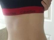 Redhead Teen Exhibitionist Cums in the Shower 2/16