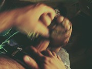 Bondage Dirty Soles Footjob from Goth Girl 12/16