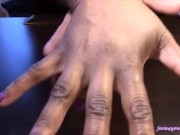 Long Nails: Violet Vibes and Lotion 12/16