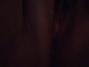 Ebony Milf playing with Phat pussy 10/16