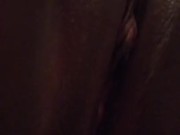 Ebony Milf playing with Phat pussy 2/16