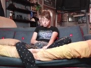 Teen is caught on camera masturbating 2/16