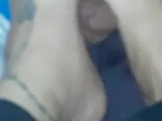 StepSister foot job. Just the tip. Hope mom dosent find out.Redbone, bbw 16/16