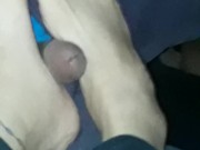 StepSister foot job. Just the tip. Hope mom dosent find out.Redbone, bbw 3/16