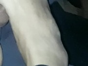 StepSister foot job. Just the tip. Hope mom dosent find out.Redbone, bbw 8/16