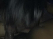 The Chocolate Gummybare going in on my dick 4/16