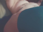 Lee Zard gets cloudy and cums in adidas thigh highs 7/16