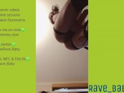 Strap on Femdom body worship pvc latex mistress pussy play anal tease 16/16