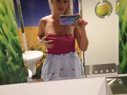 Public Car Masturbation and SQUIRTING orgasm on crowded highway. 1/16