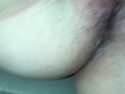 Back seat petite milf