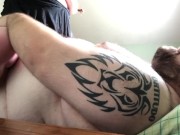 BBW Housewife Having Fun with her Sexy Big Bear Playmate 12/16