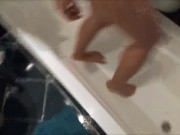 I caught my Russian stepsister showering and fucked her in the ass 7/16