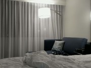 Getting Frisky in a Hotel, Sucking a Dildo and Undressing ♡ 5/16