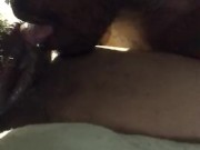 He make me shake when he eat it 9/16