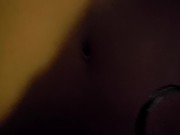 creaming on BBC dildo with surprise cumshot for an ending 13/16