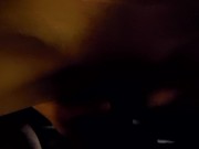 creaming on BBC dildo with surprise cumshot for an ending 15/16