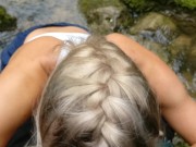 Young hikers having public sex in the mountains 10/16