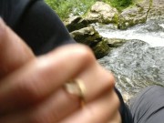 Young hikers having public sex in the mountains 5/16