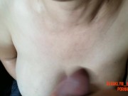 Masked Korean girl with big pierced natural tits sucks cock-Cum denial pt.2 16/16
