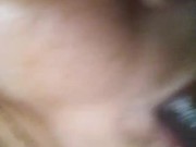 Sucking him up & ending with a facial 16/16