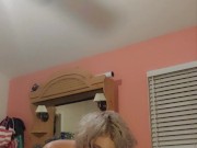 Amateur blonde wife ties husband down and swallows 8/16