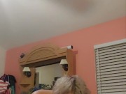 Amateur blonde wife ties husband down and swallows 9/16