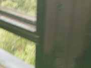 Thick girl gets fucked in public watch tower 16/16