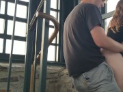 Thick girl gets fucked in public watch tower 7/16