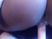 Daddy makes ebony pussy cream pie 10/16