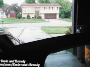 Outside fucking in and on top of the car at the family party! 2/16