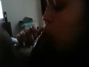 Teasing daddy with a few deep throats 6/16