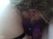 Enjoying a Deep Anal Dildo in my BBW Asshole - Big Ass Slut in Lingerie 16/16