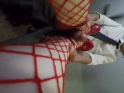 Fucking Mommy's Red Heels 9/16